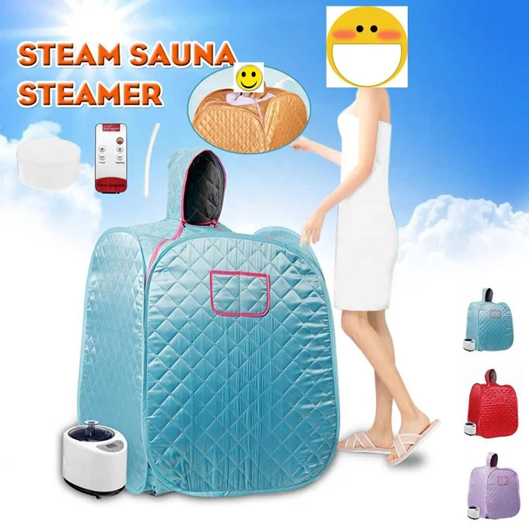 

Modern Mini Steam Sauna Bag One-Person Acrylic Foot Bath Electric Home Multipurpose Heating Sleek Design