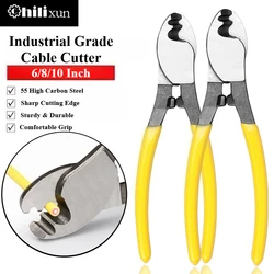 6/8/10 Inch Industrial Grade Carbon Steel Cable Cutter Fast Cutting Wire Pliers Electrician Cable Cutting Tool Cutting Pliers