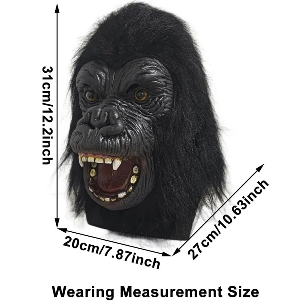 Maschera di Halloween Raptor con pelliccia originale Drago Testa di dinosauro Mascara in lattice Cosplay Costume da casco per animali pelosi per uomo adulto