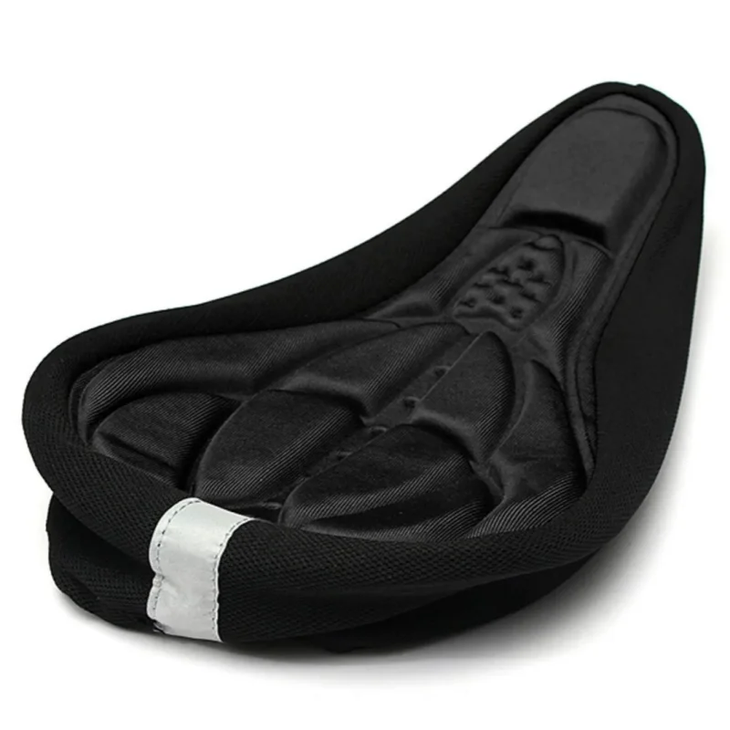 Soft 3D Padded Cycling Bicycle MTB Bike Saddle Seat Cover Cushion Sponge Foam Comfortable Saddles Mat Bicycle Accessory