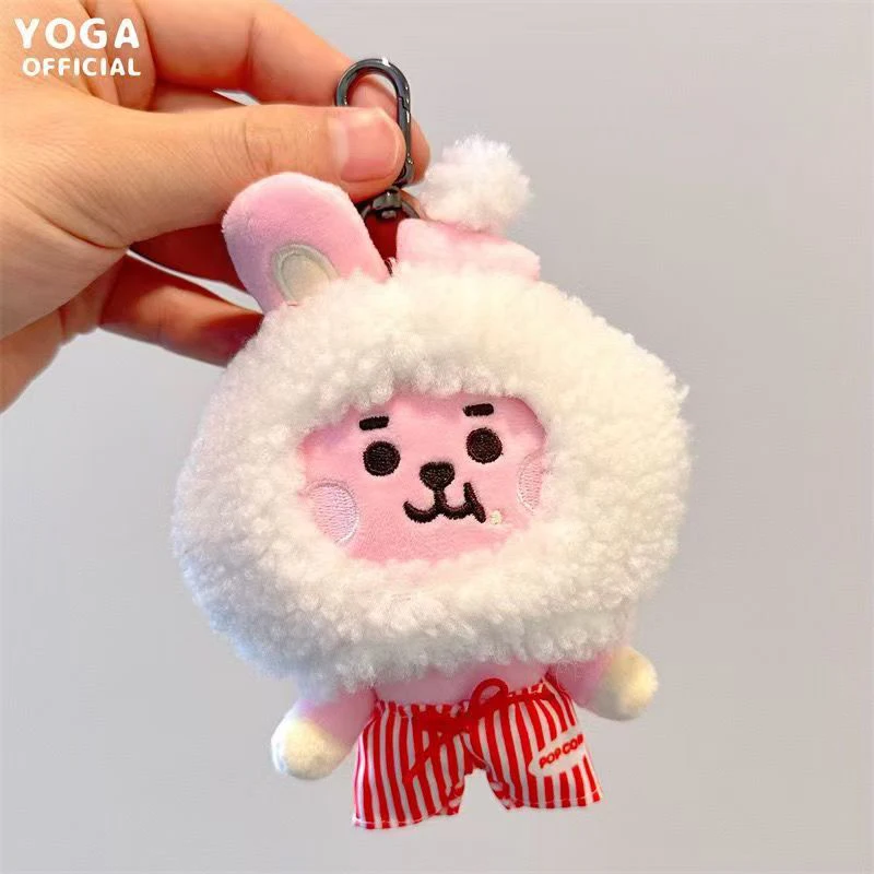 Line Friends Cute Key Pendant Shooky Tata Kids Gifts Toy Collection School Bag Pendant Interior Decoration