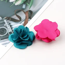 100Pcs Mix Colors Mini Chiffon Fabric Flower For Wedding Invitation Artificial Flowers For Dress Decoration