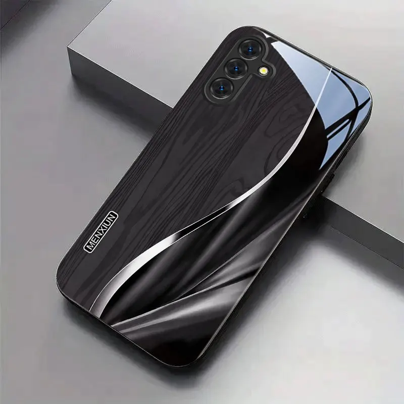 

New Black Textured Matte Finish Phone Case for Samsung Galaxy S26/S25/S24/S23 Ultra /S22 Ultra/S20 Ultra/56/A72/A73 5G