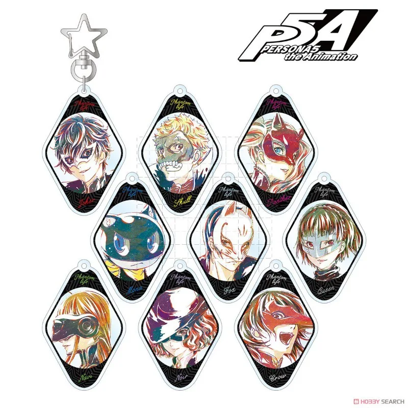 

Makoto Yuki Yukari Takeba Junpei Iori Ryuji Sakamoto Makoto Niijima Acrylic Keychain Pendant Anime Toy Figures