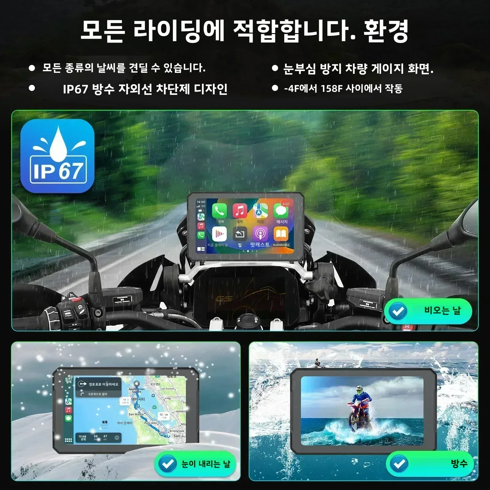 Carplay for bmw XR M1000 R1200GS R1250GS S1000XR R... - 3