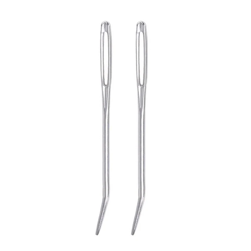 Stainless Steel Sewing Needle Weaving Needle Darning Needle, Hand Sewing Needle for Wool Sewing Hand Knitting Crocheting