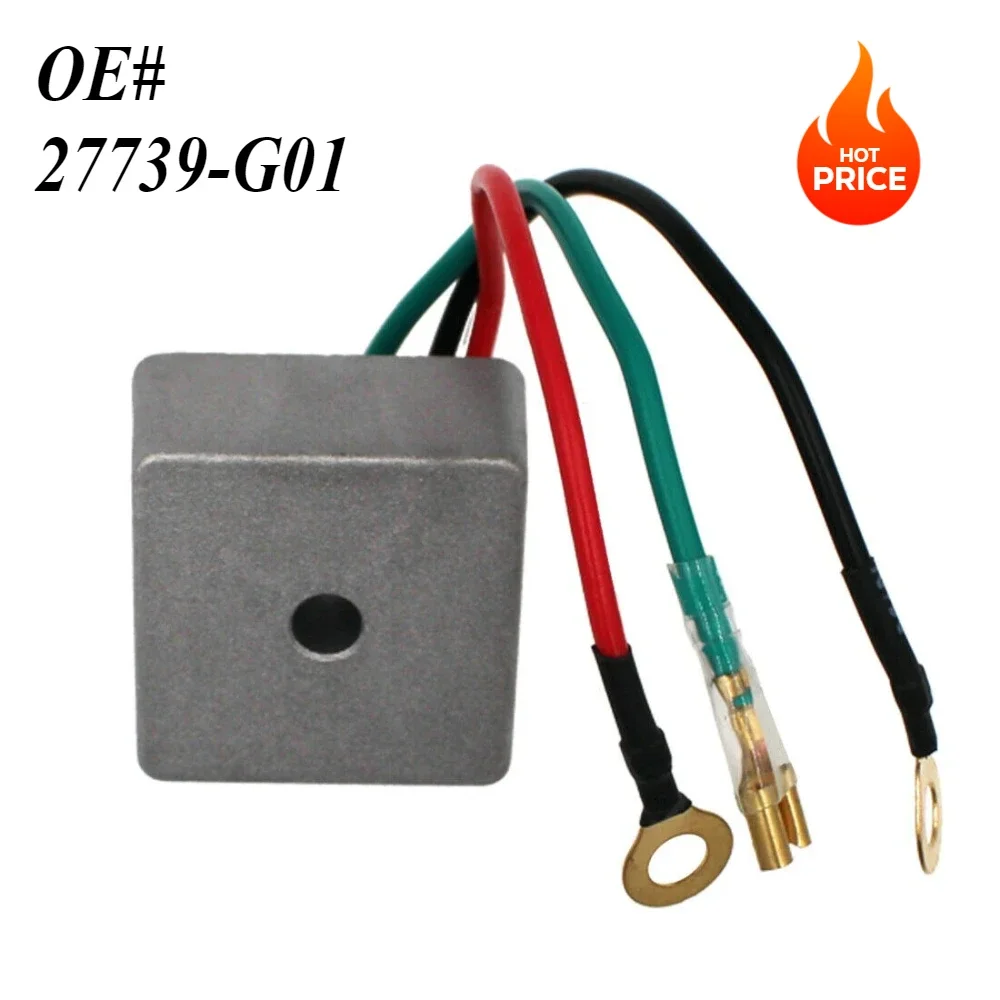 

Aluminum Voltage Regulator Rectifier 27739-G01 For Ezgo Golf Cart Kart Club Car Voltage Regulator
