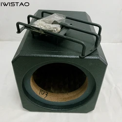 IWISTAO HIFI 10 Inch Passive Subwoofer Empty Cabinet Honeycomb HDF Board Enclosure Box Car Audio DIY