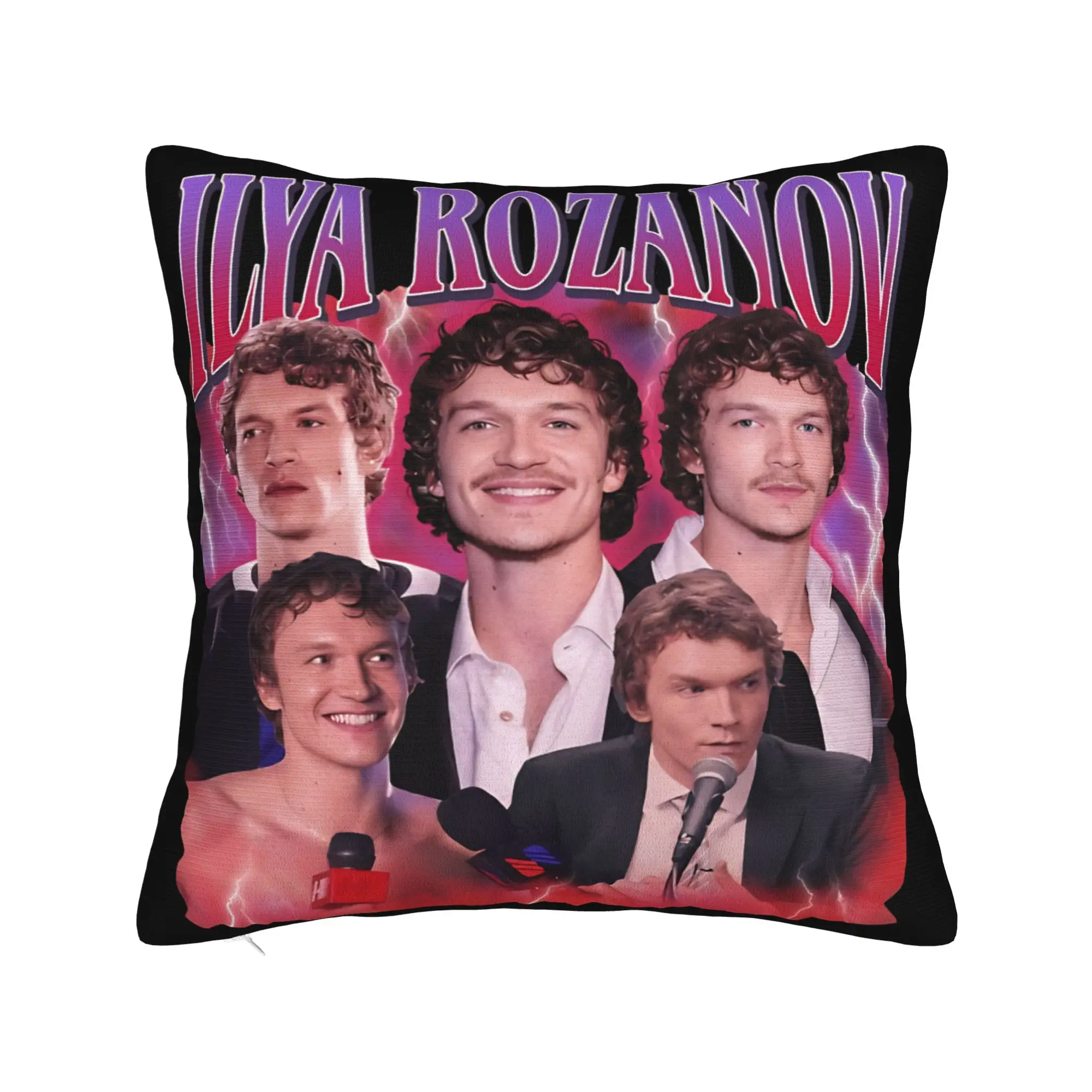 Heated Rivalry  Pillowcases  Cute Funny Pillow Case For Living Room Chair Square Pillow Cover