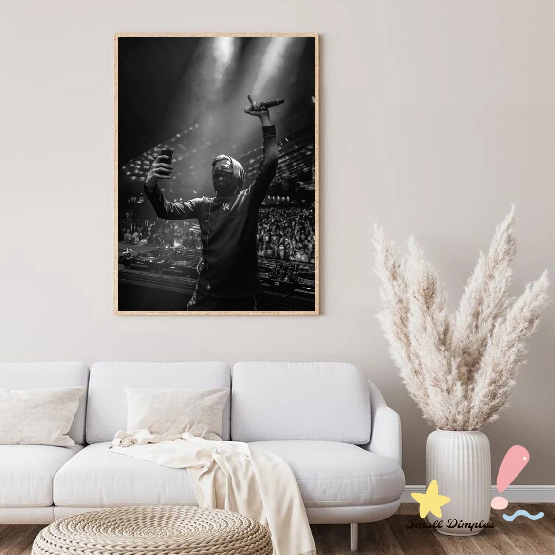 Alan Walker DJ Music Star Poster Canvas Art Print Home Decoration Wall Painting ( No Frame )