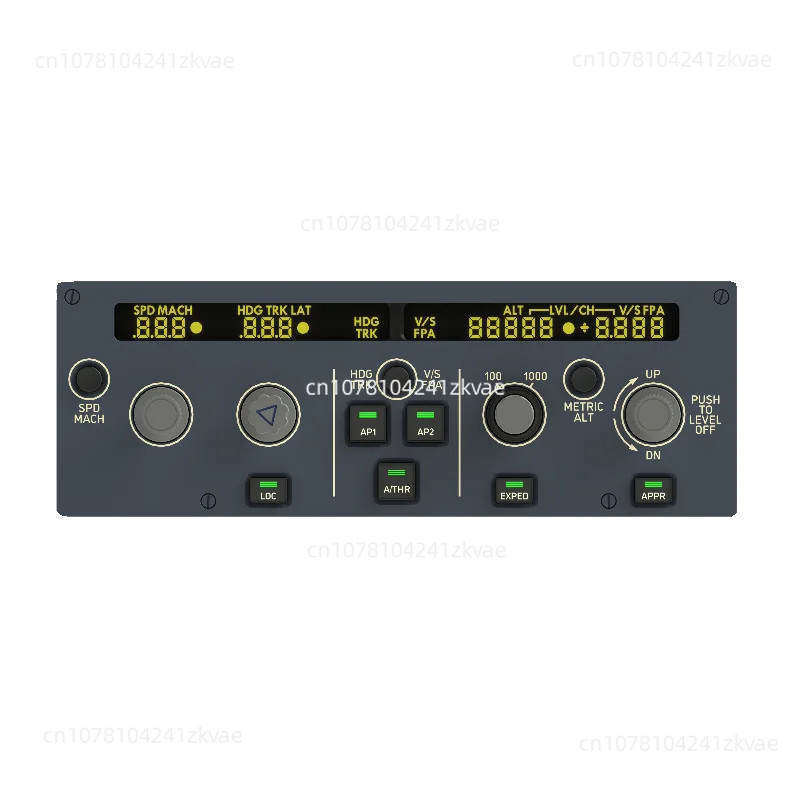 Fenix320 Airbus FCU Autopilot Panel Simulates Flight 2020 Xp P3d