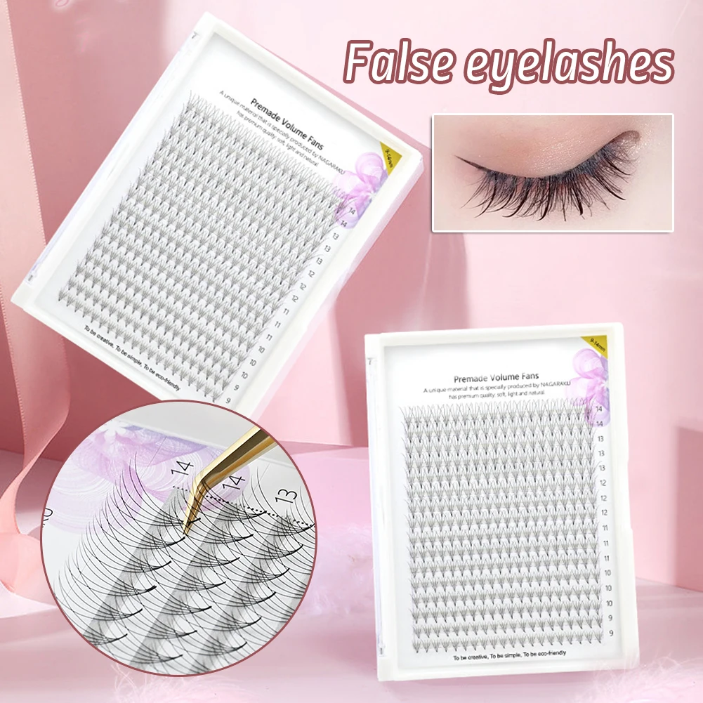 

Hand-made Eyelashes Lengthening Wispy Curly Eyelashes 16 Rows