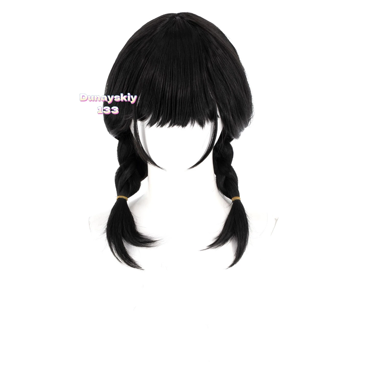 Alien Stage Rabbit Coffee Sua 3rd Anniv Cosplay Black Dress Maid Wig Halloween Roleplay Headwear