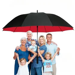 Automatic Long Handle Umbrella Portable Double Layer Ten Bones 180CM Windproof Multi-color Large Travel Rain Gear Sun Umbrellas