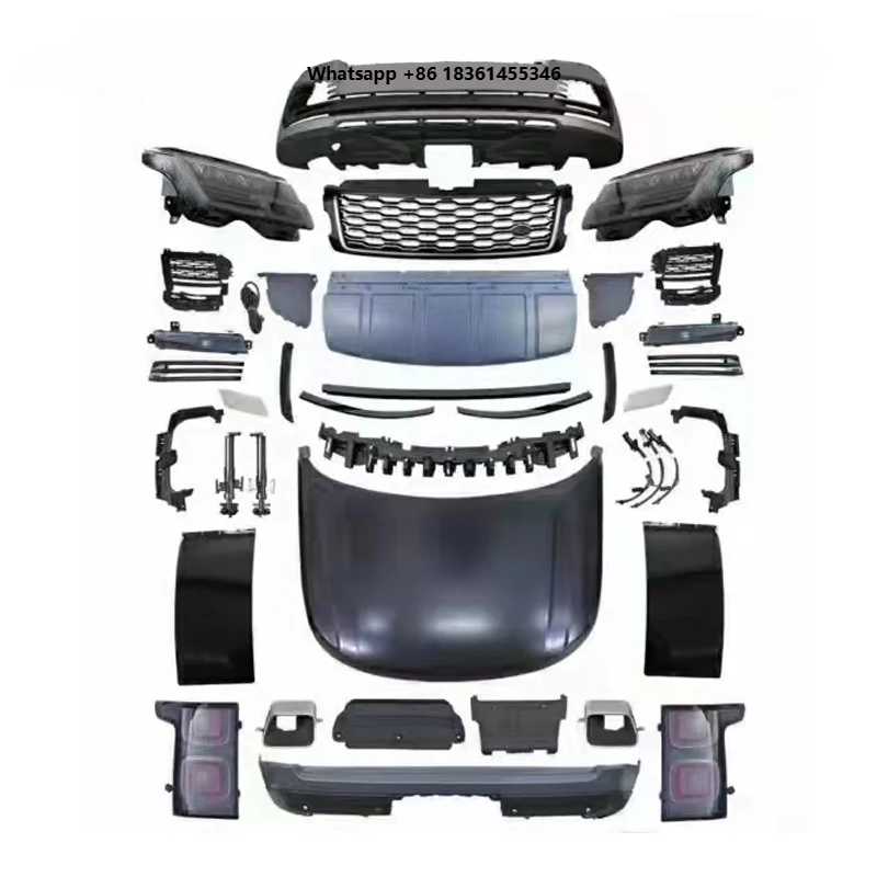 For Rang Rover 2013-2017 High Performance High Match High Quality ABS Plastic Facelift Conversion Body Kit Bodykit