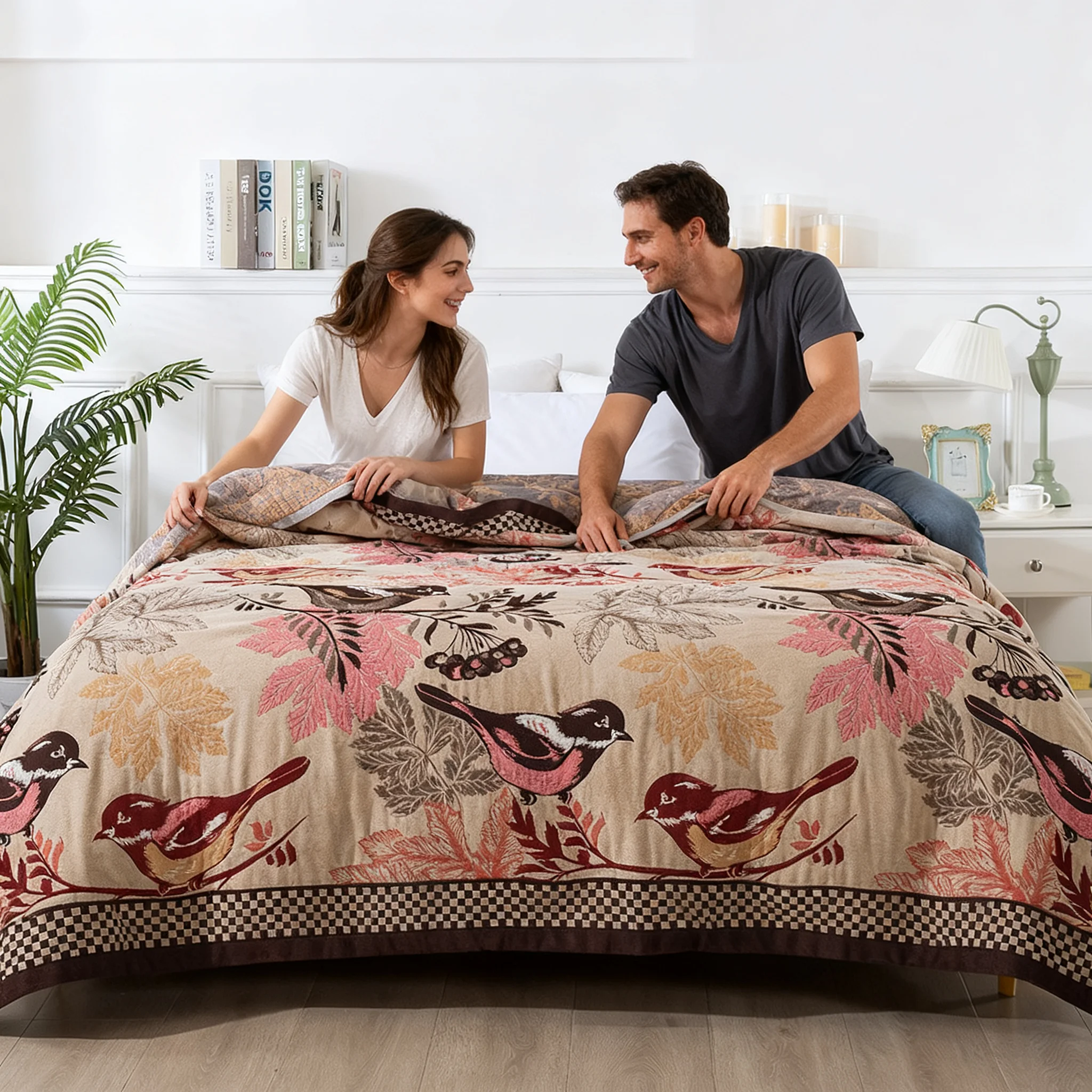 Cotton Gauze Blanket Image 1