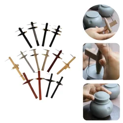Yixing Purple Clay Teapot Making Special Tools Distance Car DIY Pottery Manual Teapot Open Mouth Scratching Mud Slices Wall Car