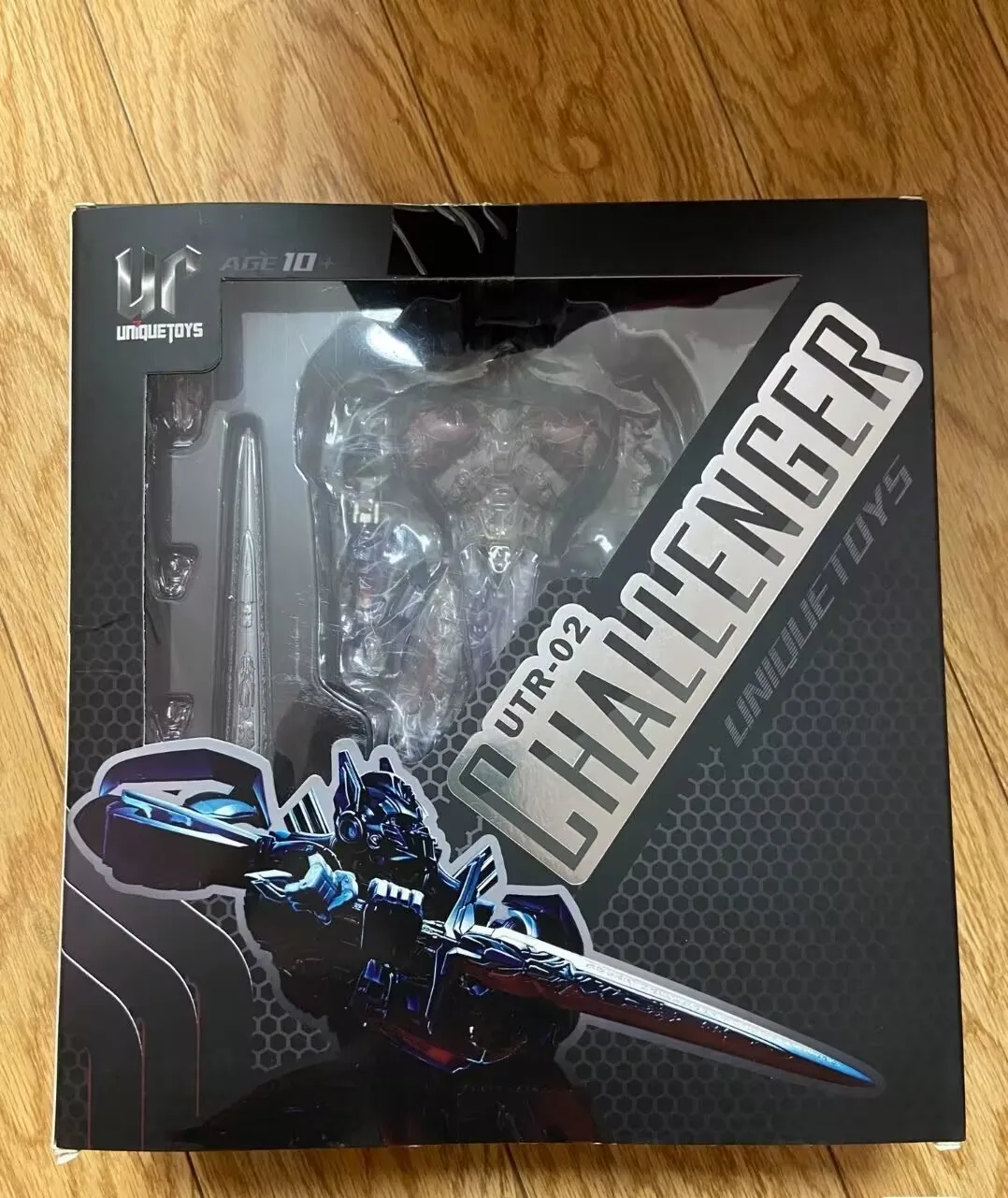 Brinquedos exclusivos OP Color UT R02 R-02 Knight CHALLENGER Transformação Filme 5 Figura de ação Brinquedos colecionáveis