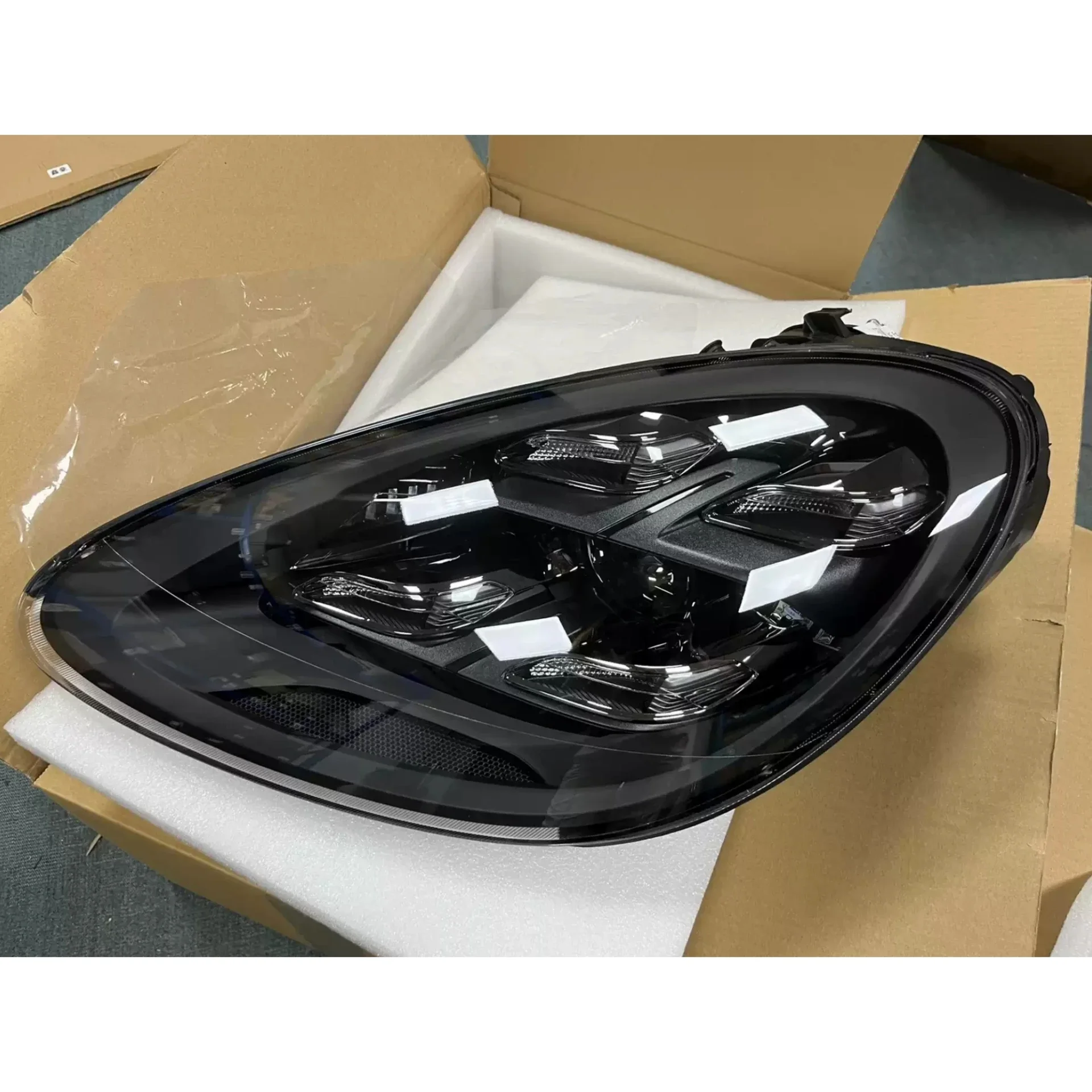 

Headlight Assembly for Porsche Cayenne 2011-2017 Led Matrix headlights Turn Signal Daytime Running Light