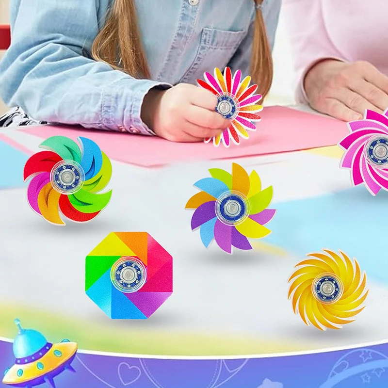 Mini Rainbow Fidget Spinners 5