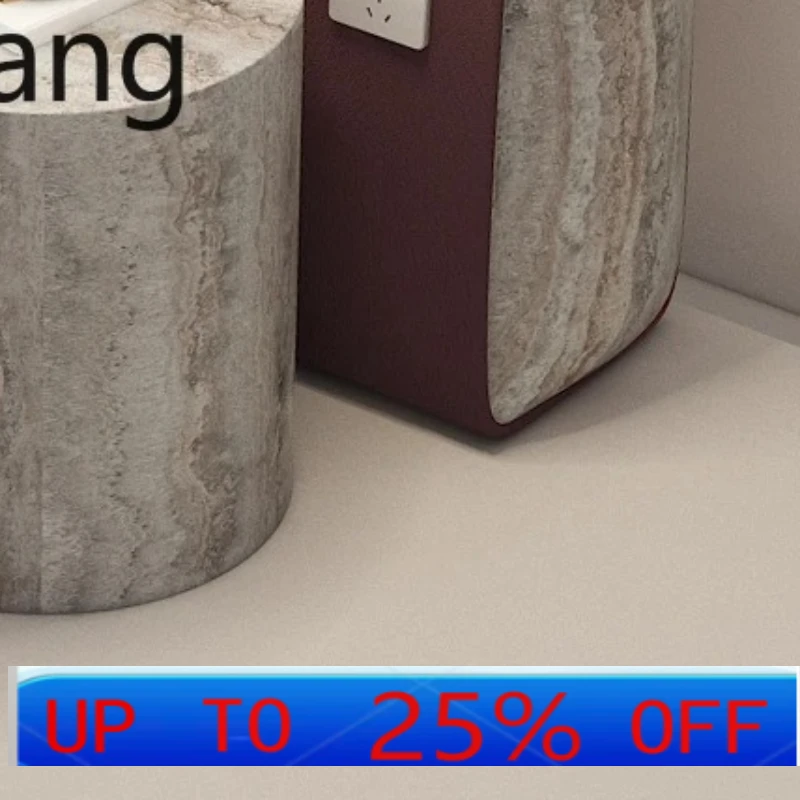 

LMM light luxury natural marble small side table new simple modern sofa side table