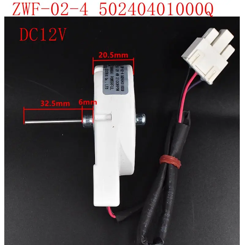 

For Midea refrigerator freezing motor fan motor ZWF-02-4 50240401000Q fan DC motor DC12V