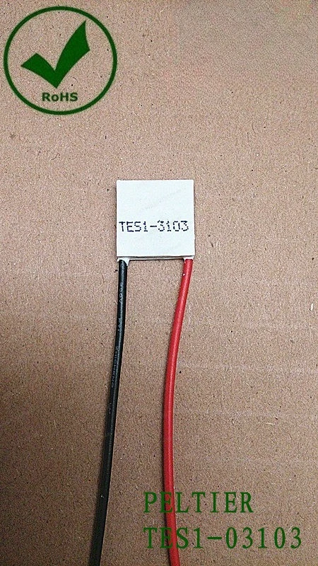 

Micro semiconductor refrigeration refrigeration sheet TES1-03103 3103 3102 3104 3105 15 * 15mm