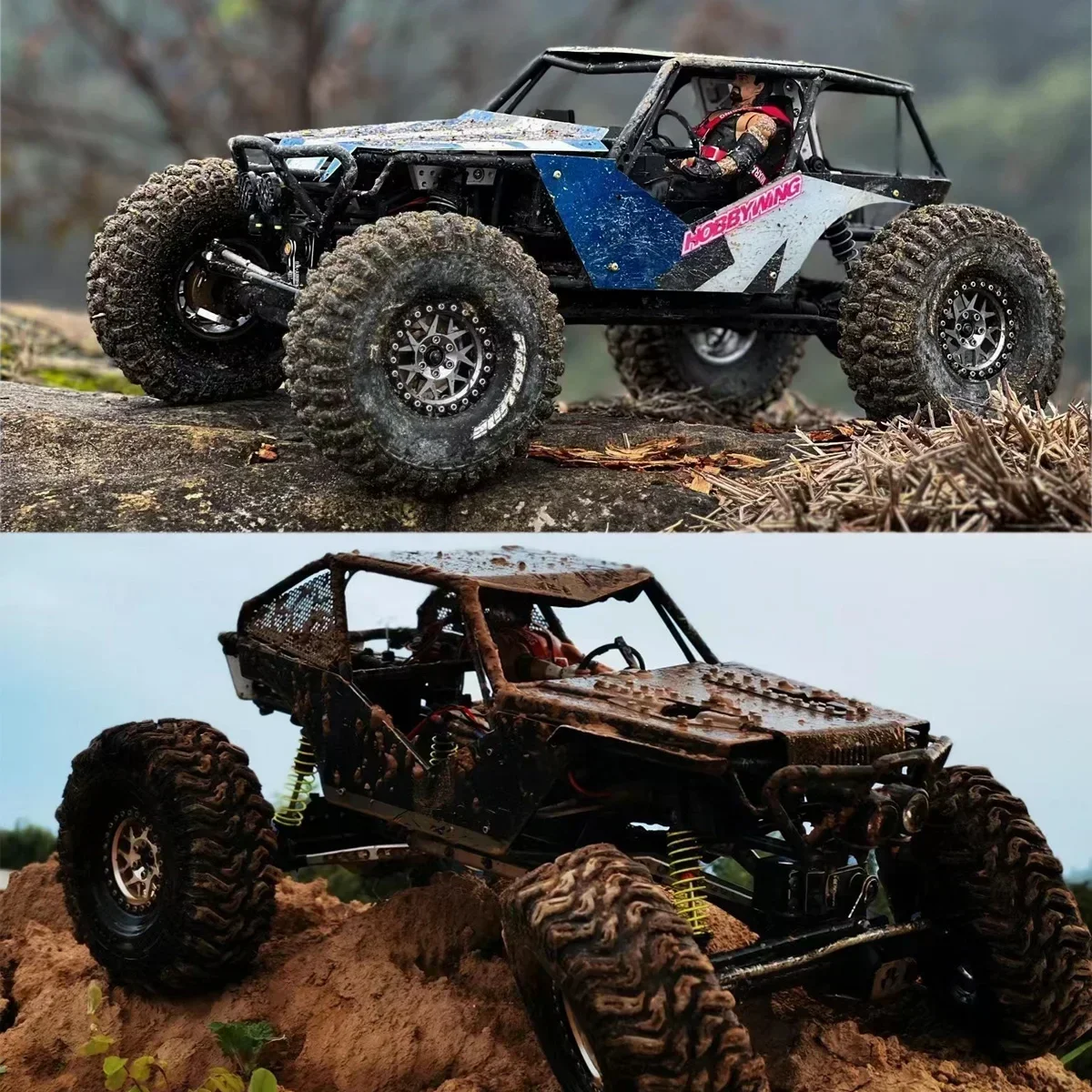 Aluminum Diamond Front Rear Wraith Axle Set for 1/10 RC Crawler Axial Spawn RR10 Bomber Capra SMT10 Roll Cage Chassis DIY