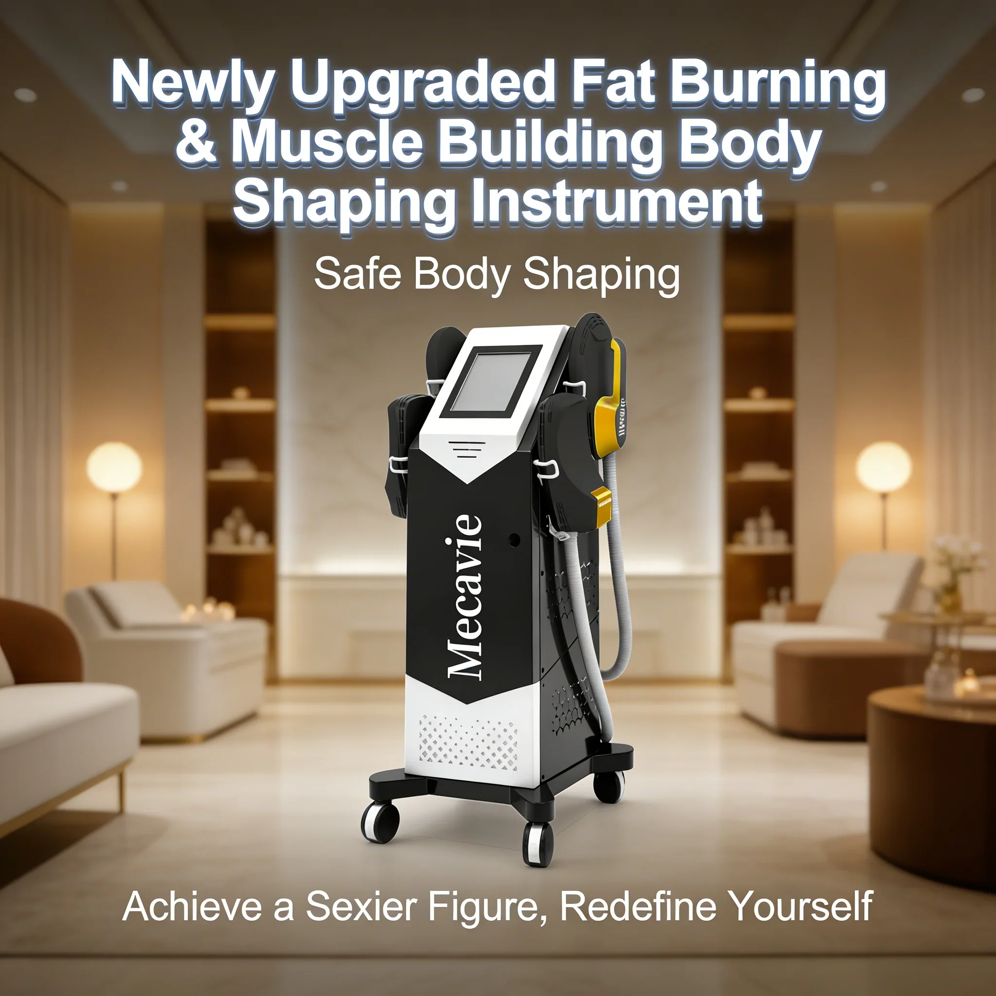 Remove Excess Fat Machine 6500W RF Muscle Building Equipment ABS Stimulator Body Slimming Fat Burning Commercial Machines