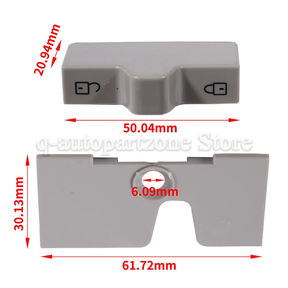For Dometic RM 7 Series Fridge Door Lock Catch 2412757607 Replacement For Caravan Motorhome Refrigerators