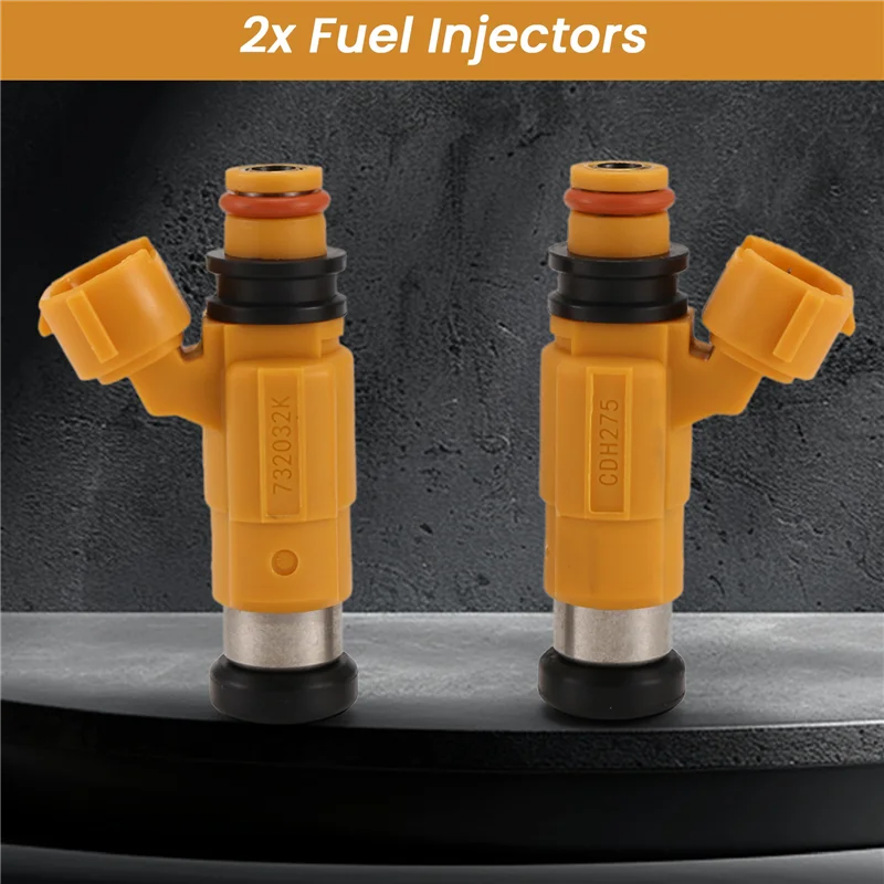 

A11M-2Pcs Fuel Injectors For Suzuki V-STROM DL1000 15710-06G00