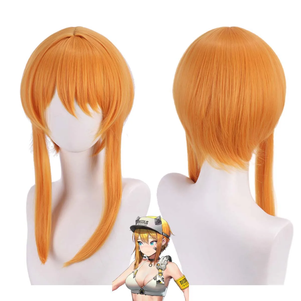 

Максвелл Косплей Оранжевый Парик Волос