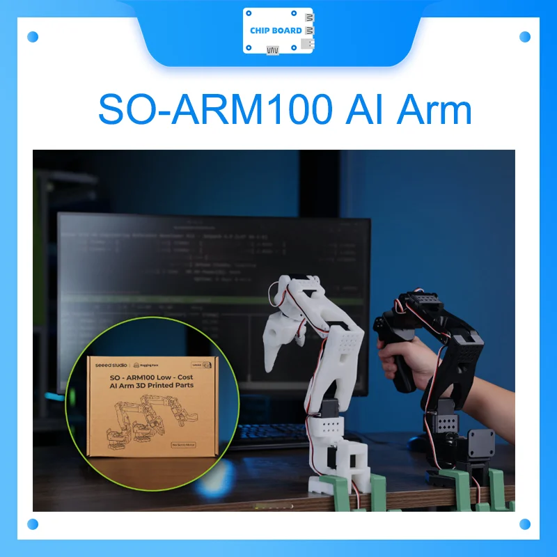 

SO-ARM100 Low-Cost AI Arm Servo Motor Kit / Kit Profor for LeRobot for Jetson Orin Nano or Orin NX