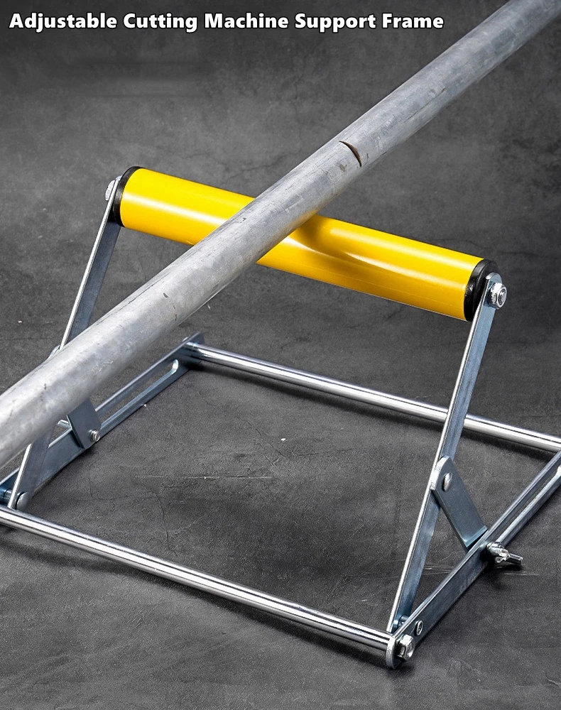 

Woodworking Roller Support Stand, Adjustable Height for Table Saw & Miter Saw, Cutting Machine Support Frame