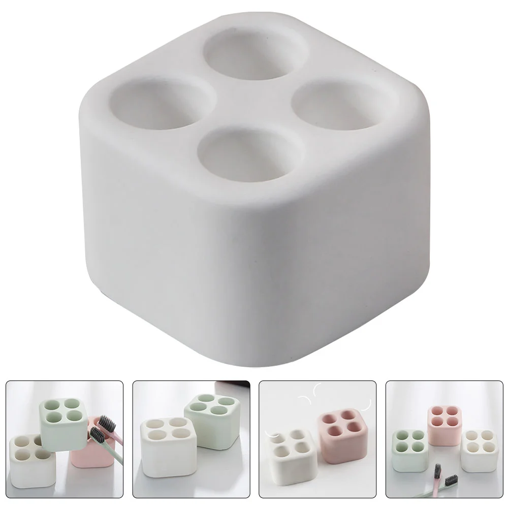 

Mini Diatom Toothbrush Holder Holders Toothpaste Mud Wall Mounted Diatomite Rack