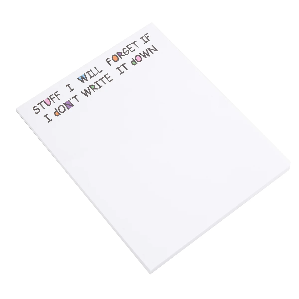 Sticky NoteFunny Sticky Note, to Do List Notepad Funny Stationery, Office Supplies, Notebook Labels, Desk Sticky Note 50 Pages,A