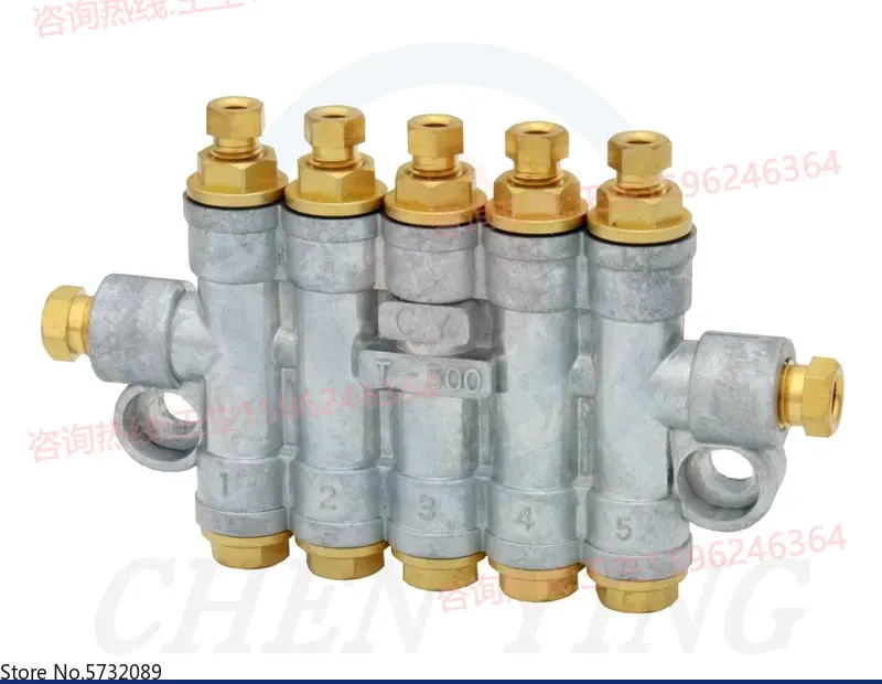 CY type positive displacement oil discharge T-200 distributor C.Y T-300/-400/500/600/700