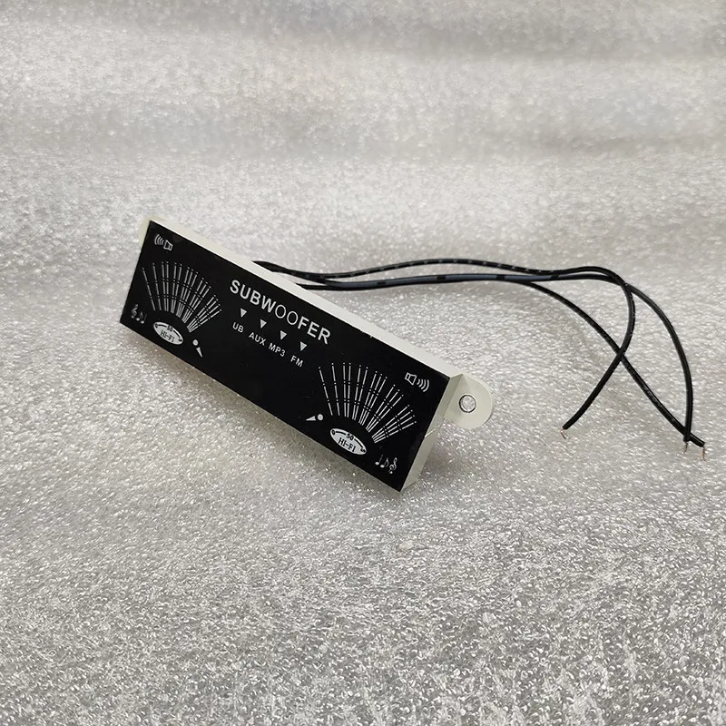 12V Music LED Sound Spectrum Dynamic Display Volume Level Indicator Display Single Channel Fan Type