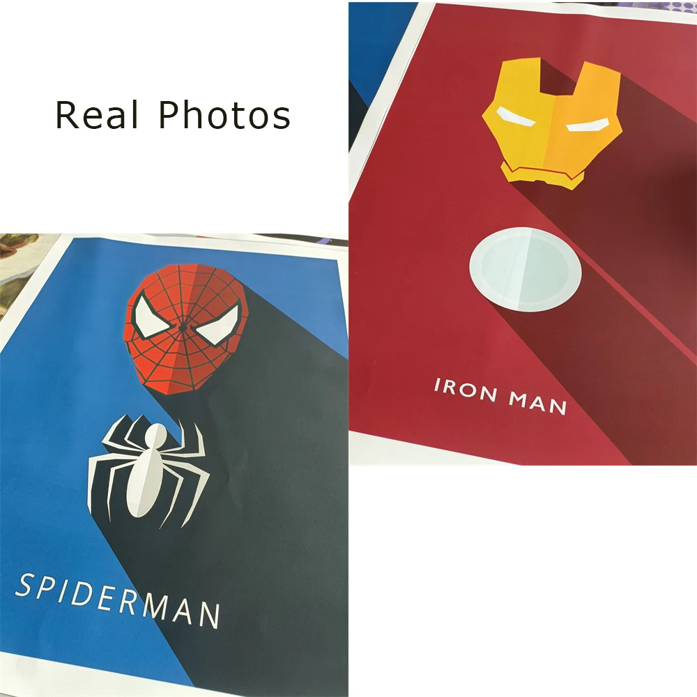 Avengers Comics Poster Superhero Symbolize Canvas Painting Captain America Pictures Wall Art Living Room Home Decoration