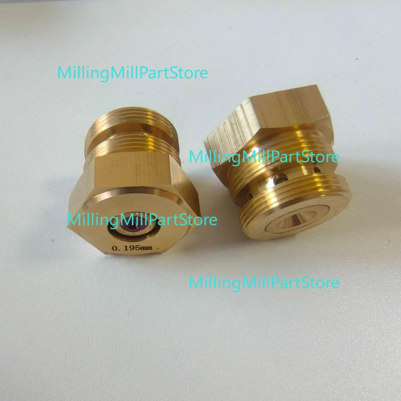 WEDM Parts Ruby Molybdenum Wire Guider 0.192mm/0.195mm Water Spray Cooling Plate for  Medium Speed EDM Wire Cut Machine