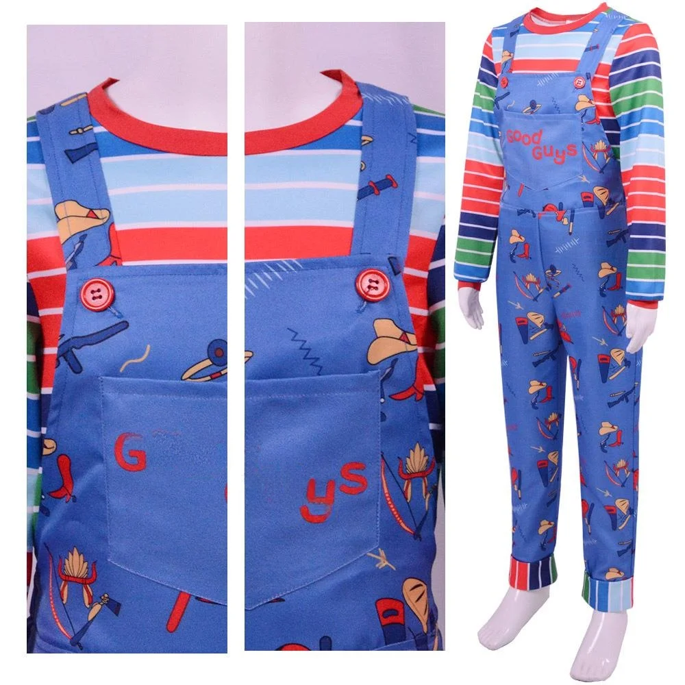 زي أداء للأطفال لعيد الهالوين، طقم بنطلون بحمالات، زي مسرحي تقليدي عرقي، أزياء نسائية، مجموعة الربيع #4