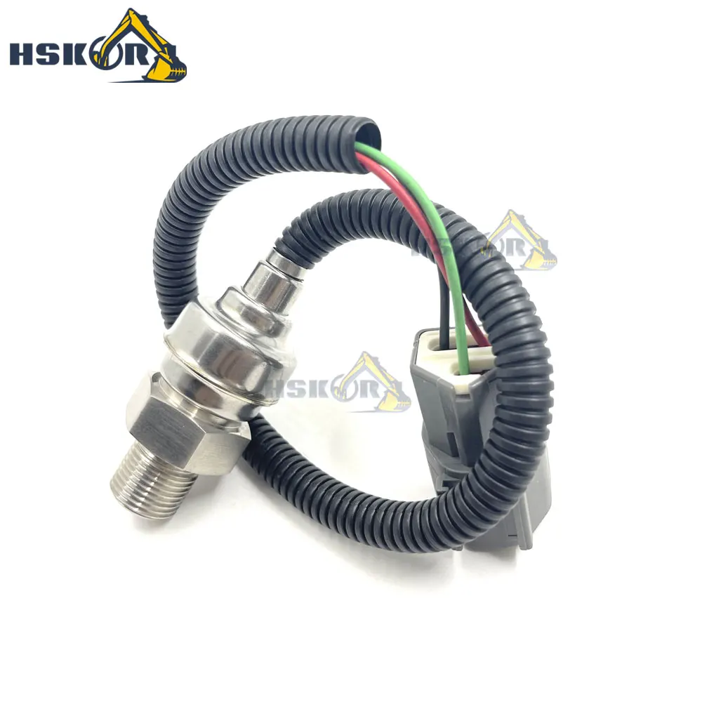 Hydraulic Pump Pressure Sensor 7861-93-1610 Compatible for PC228 PC1800 WA1200 BR100JG D155AX D375A HM350 - Heavy Duty Construc