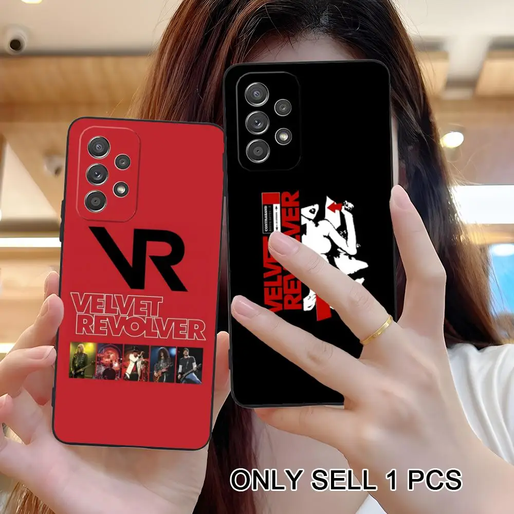 Velvet Revolver Phone Case for Samsung Galaxy A57 56 55 54 53 52 51 37 36 35 34 33 32 31 5G Soft TPU Shockproof Cover
