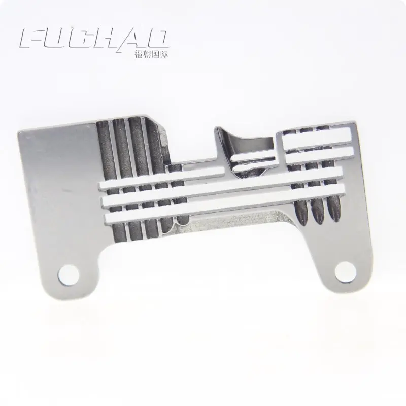 Industrial Sewing Machine Needle Plate 247.06-17 Throat Plate For Four-line 6800 6814 Overlock 247.06.17