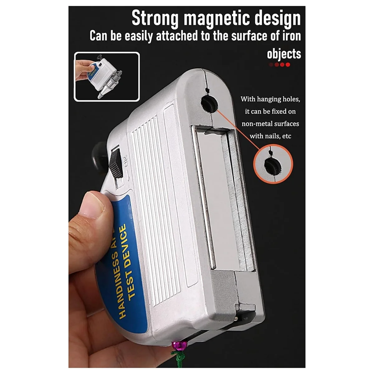 A002 Retractable Plumb-Bob, Automatically Stretch Line Stabilize Magnetic Plumb- Tool, Magnetic Retractable Plum-Bob 1PCS