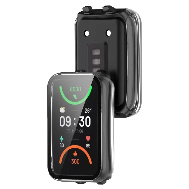Glass+Cover For Band2 Smartwatch skin Case Screen Protector