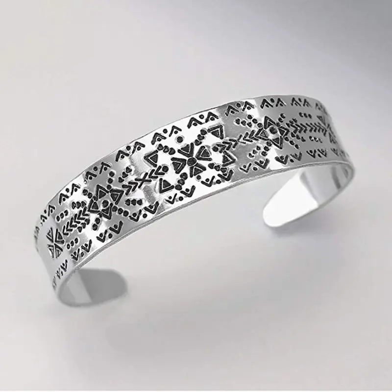 10x Premium Metal Stamping Bracelet Blank for Jewelry Working 5/10/15/20mm 97QE