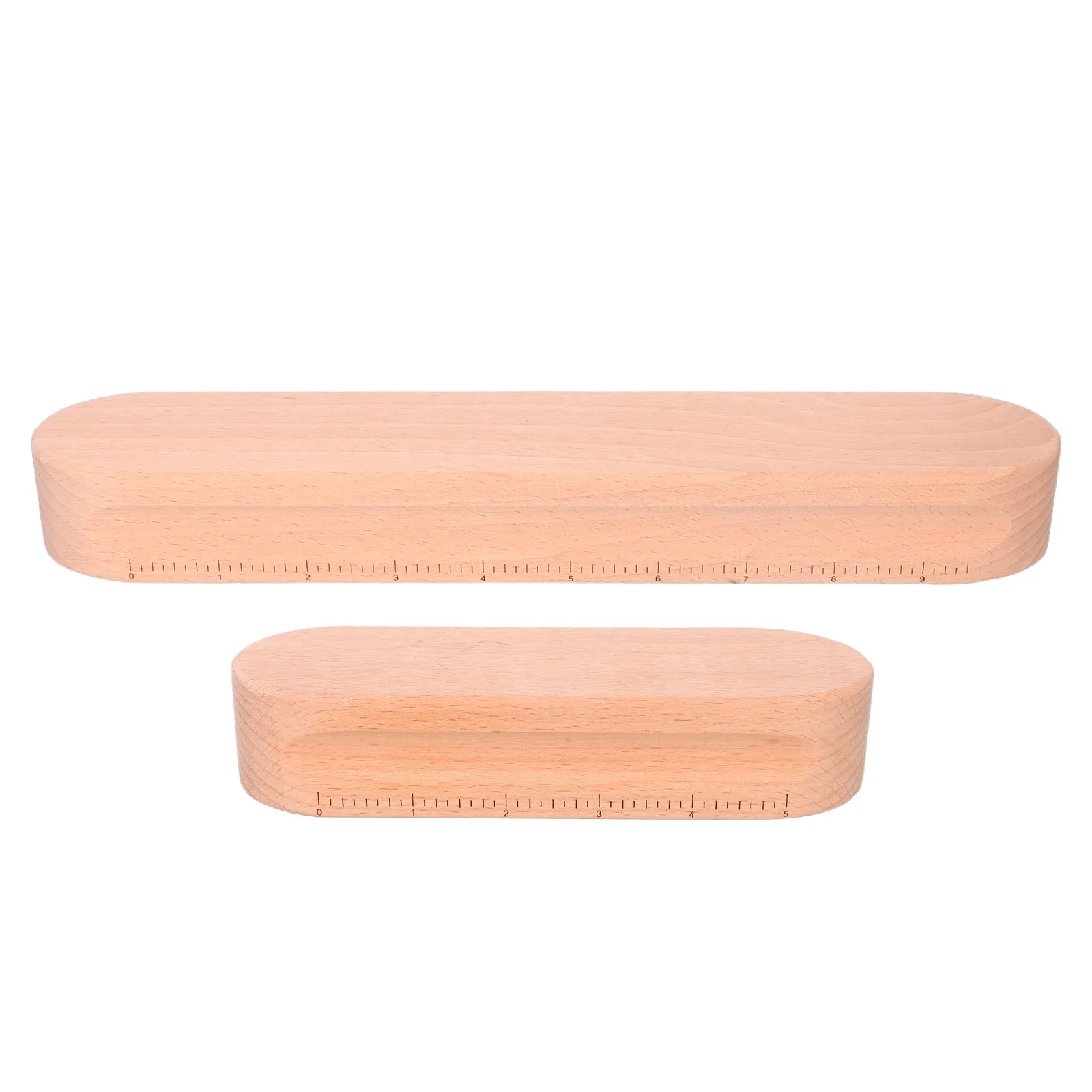 

2Pcs Wood Sewing Clapper Rounded Edges Side Grooves Secure Grip Crisp Seams Quilting Ironing Pressing Tool Sewing Pressing Board