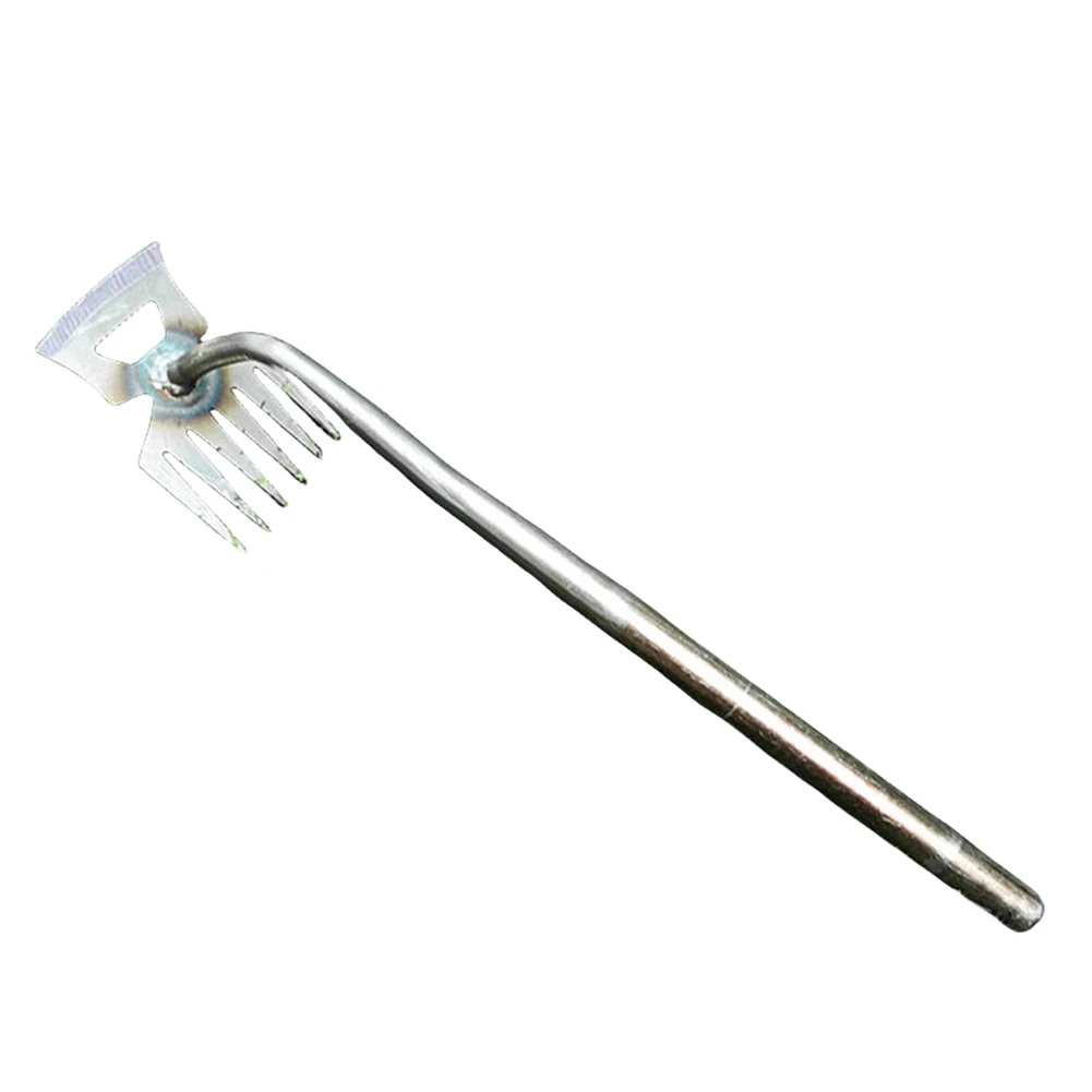 2 In 1 Hand Remover Ergonomic Handle Manual Uprooting Weeding Tool V Fork Hand Weeding Removal Puller Wild Vegetable Shovel