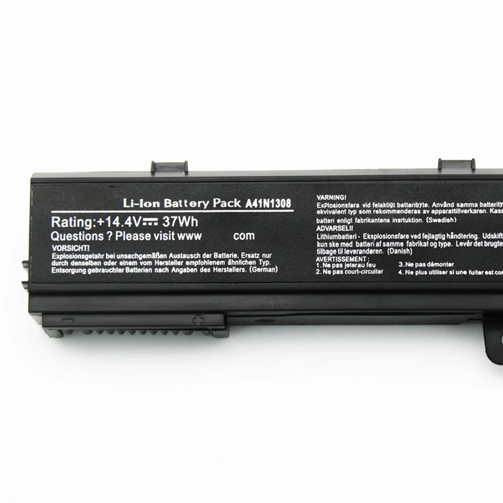 Imagem -02 - Bateria do Portátil para Asus A41n1308 14.4v 37wh D550m F451c F551m X451c X551c X551ca X551m F451ma-vx300h Brandnew Original